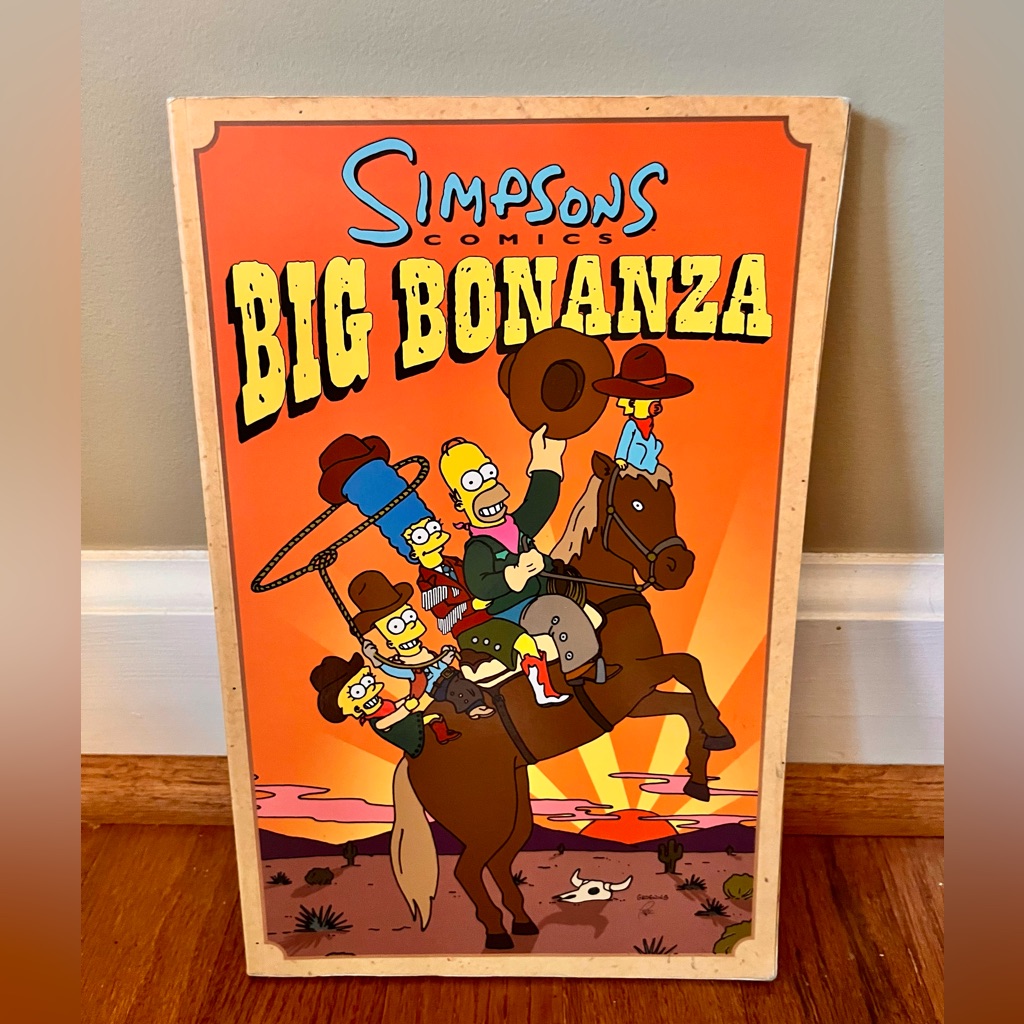 Simpsons Comics Big Bonanza By Matt Groening
